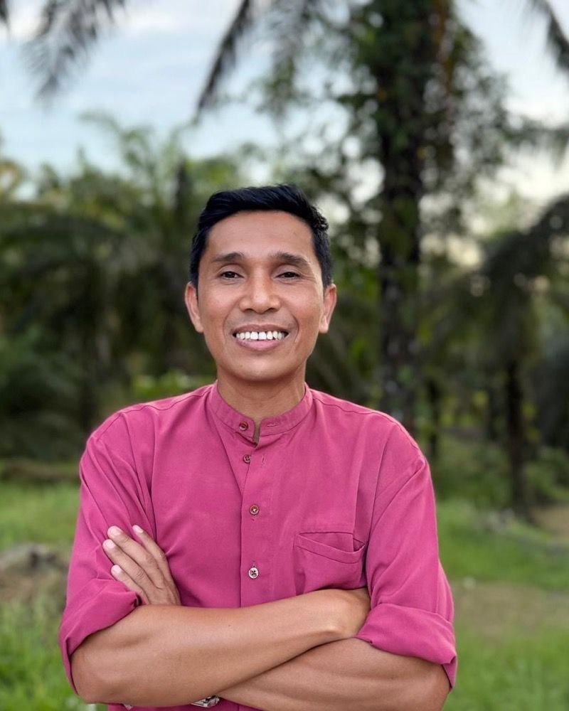 Rahmat, pemandu pelancong tempatan di Borneo